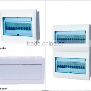 36way Double Rows 0.7 mm Metal Box ABS Cover Electric Distribution Board thumbnail-1