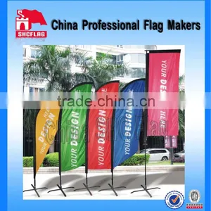 NO MOQ Custom Feather Beach Flag Sublimation Printer thumbnail-1