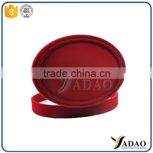 OEM Universal Wholesale Red Flocking Round Recycled Packaging Boxes thumbnail-4
