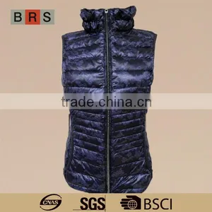 Ladies Sleeveless Vest Front Zipper Work Wear thumbnail-1