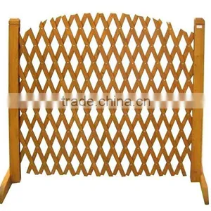 Arch Top Wooden Lattice Fence for Garden thumbnail-1