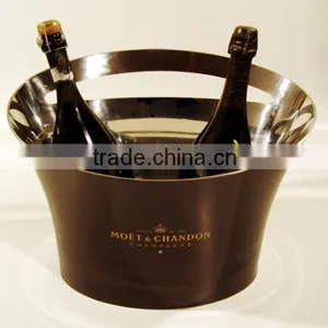 2014 New Large Plastic Acrylic Champagne Ice Bucket With Handle thumbnail-3