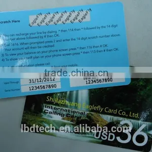 Prepaid Scratch Card Printing For Mobile Phones, Lottery Scratch Card Price Manufacturer From China thumbnail-2