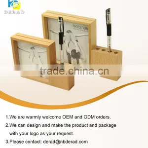 Custom Pen Holder Wooden Pen Holder Desk Pen Holder thumbnail-2