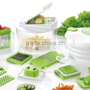 High Quality Food Safe Vegetable Chopper, Salad Spinner thumbnail-1