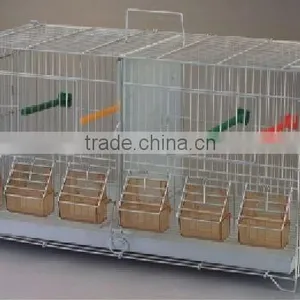 Galvanized Bird Cage thumbnail-1