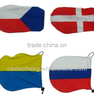 Spandex Fabric Fire Retardant Car Side Mirror Flag thumbnail-1