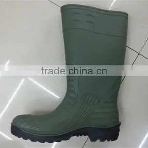 Fashion and Popular PVC Steel Toe Wellington Safety Gumboots for Construction thumbnail-2