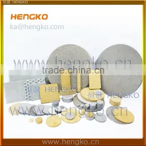 0.5 um - 300 Microns Nickel Titanium 316L Stainless Steel Porous Sintered Plates thumbnail-5