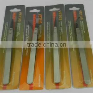 Eyebrow Beauty and Nail Beauty Stainless Steel Tweezers thumbnail-6