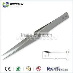 Stainless Steel Slant Tweezers, Smd Tweezers thumbnail-1