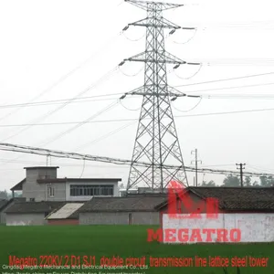 220KV 2D1 SJ1 Double Circuit Transmission Tower thumbnail-1