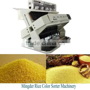 2048 Camera CDD Brown Small Rice Color Sorter Machine thumbnail-1
