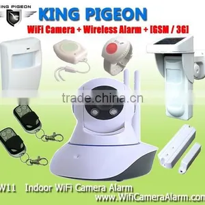 WiFi HD IP Camera Alarm W24 Supports 64 Wireless Sensor for Wireless Home Alarm System thumbnail-2