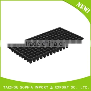 High Quality Deep Black Plastic Rice Seedling Tray,Eco-Friendly Seeding Tray thumbnail-2