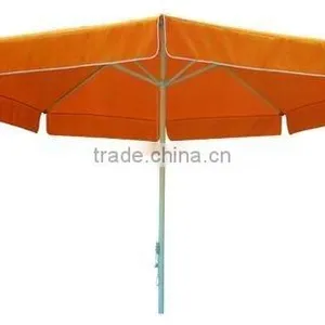 Orange Big Beach Umbrella thumbnail-1