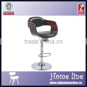 BAR00002 Bar Chair, Bar Stool High Chair, Wood Bar Chair thumbnail-1