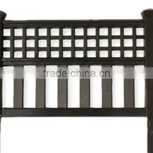 Garden Black Plastic Fence - WL-001W thumbnail-1