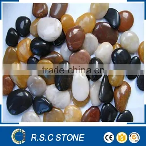 Multicolor Pebble Stone ,cobble thumbnail-1