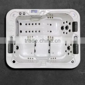 Bath Spa Hot Tubs for 2 Persons Mini Home Spas Indoor Freestanding Spa Bathtubs thumbnail-4
