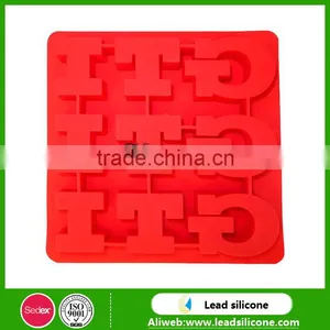 FDA Silicone Personalized Ice Cube Tray Wholesale Custom Fancy Food-grade Slicone Ice Tray Silicone Ice Cube Tray Custom thumbnail-1
