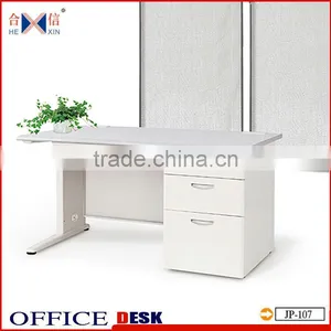 Modern White Computer Desk thumbnail-1