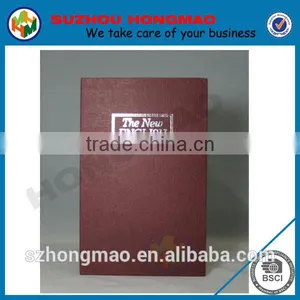Dictionary Secret Book Hidden Safe With Key Lock Book Safe In Red thumbnail-2