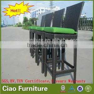 Outdoor Garden Bar Funiture High Bar Table and Stools thumbnail-2