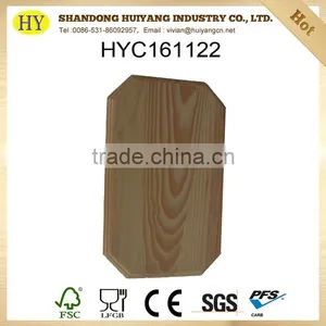 Custom Natural Unfinished Wooden Cutting Boarding for DIY thumbnail-2