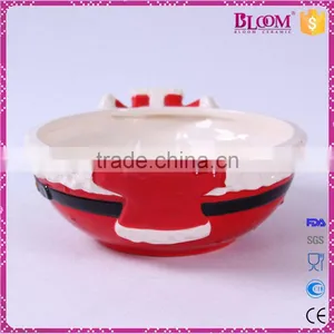 Big Christmas Gift Decoration Ceramic Soup Bowl thumbnail-2