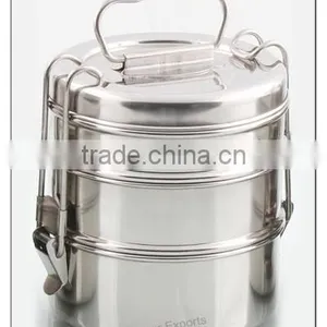 Stainless Steel Tiffin - 3-tier thumbnail-2