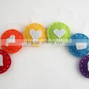 High Quality Eco Friendly New Products Promotional Gift Cute Scrapbooking Decorative Items Fabric Hanger on Express thumbnail-1