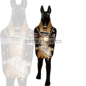 Outdoor Sculptures Antique Life Size Fiberglass Egyptian Statues for Sale thumbnail-1