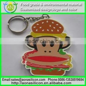 High-quality Soft PVC Cartoon Keychain|Personalized Silicone Keychain thumbnail-1