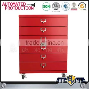 Industrial Furniture Metal Steel Tool Cart Mobile Cabinet thumbnail-3