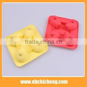 High Quality Cheaper Price Colorful Design Silicone Ice Cube Mould,The Hens Lay Eggs , Ice Cube Tray. thumbnail-1