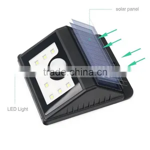 Outdoor Solar Power Light Motion Sensor Light Control 8 LEDs SMD IP65 With Waterproof thumbnail-2