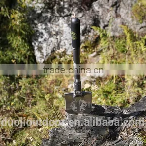 New Design Multi-function Outdoor Sport Tools With Shovel Knife Hoe Digger Flashlight thumbnail-4