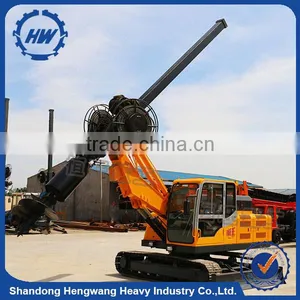 Crawler Mounted Rotary Drilling Rig 22m thumbnail-1