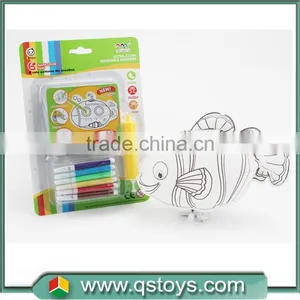 Most Popular Colored Drawing DIY Inflatable Dolphin and Plane Product for Kids thumbnail-6