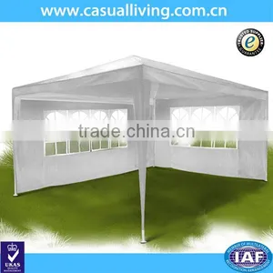 Gazebo Tent PE Pavillon 3X4m White Color thumbnail-1