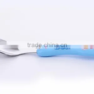 BSX97 Hot Selling Lovely Cheap Stainless Steel Baby Spoon for Feeding thumbnail-4