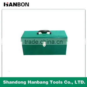 Double Layer Portable Metal Tool Box thumbnail-2