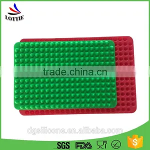 High Quality Food Grade Silicone Microwave Oven Mat Square Shape Silicone Baking Mat thumbnail-4