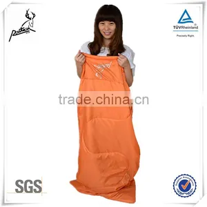 Low Price Rectangle Shape Sleeping Bag for Warm Weather thumbnail-3