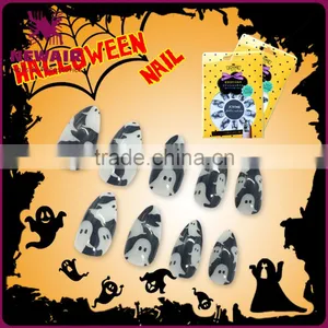 2017 New Fashion Dark Holloween Fake Nails thumbnail-6