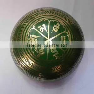 Best Selling Symbolic Colored Meditation Singing Bowl thumbnail-3