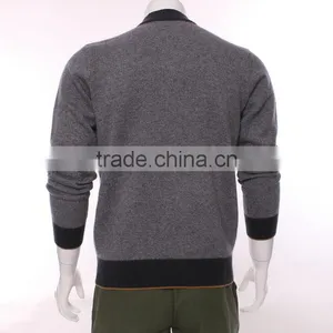 Fully Jacquard Sweater Knitting Machine for Men Pullover Sweater ,machine Knitting Wool Yarn for Winter Sweater With Zipper thumbnail-5