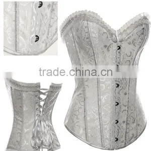 White Bridal Corset&Lingerie Bridal Shaping Corset Underbust Bridal Corset Low Bak thumbnail-4