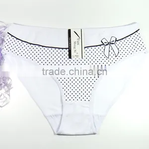 Big Size XXL/XXXL/XXXXL Underwear Fancy Printing Cotton Briefs Sexy Women Panties thumbnail-5
